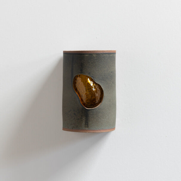 Olive Wall Sconce with Glass