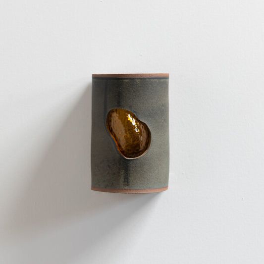 Olive Wall Sconce with Glass